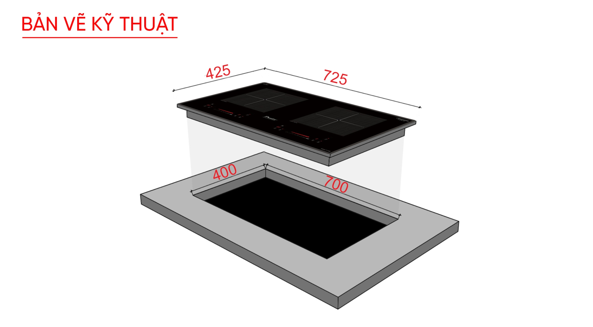 Bếp từ Model: PT-668